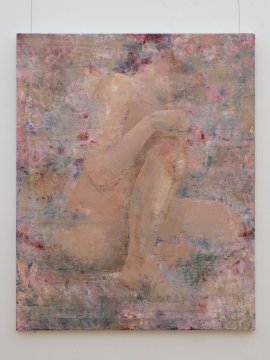 『葛藤』<br>F100　油彩<br>小林 華愛　Kobayashi Ria