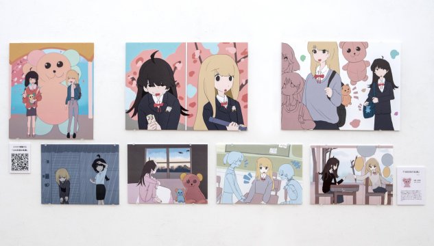 『100日目の友達』<br>キャラクターイラスト<br>佐藤 花奈絵　Sato Kanae